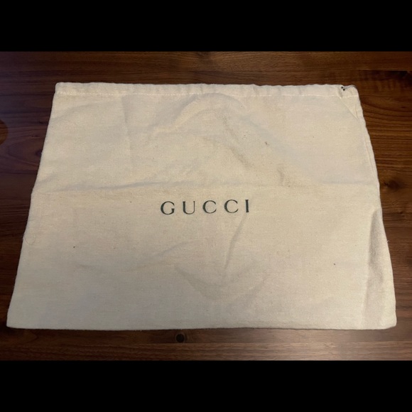 Cute Gucci backpack in brown leather and suede, with bamboo accents - Picture 16 of 16